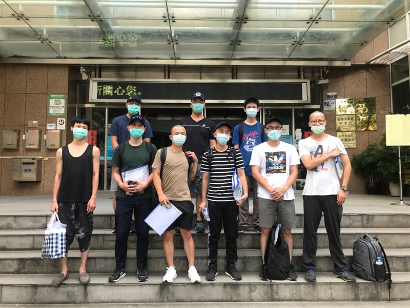 109年7月6日替代役第213梯及研發替代役第88梯役男入營