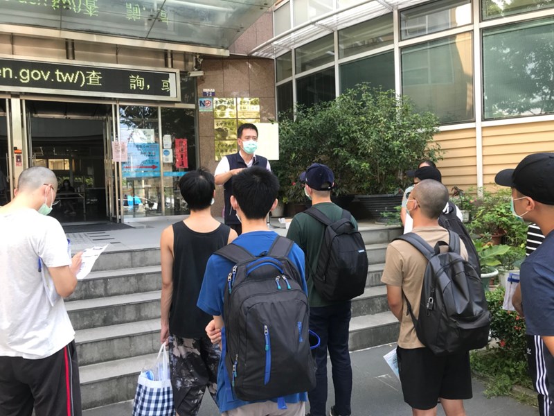 109年7月6日替代役第213梯及研發替代役第88梯役男入營