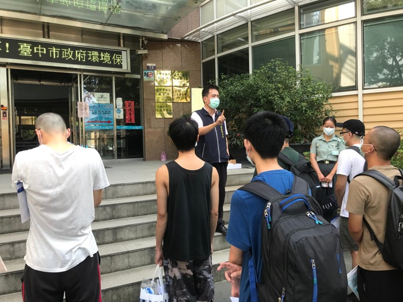 109年7月6日替代役第213梯及研發替代役第88梯役男入營