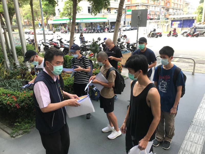 109年7月6日替代役第213梯及研發替代役第88梯役男入營