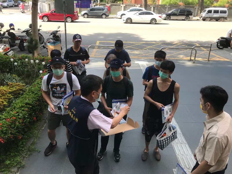 109年7月6日替代役第213梯及研發替代役第88梯役男入營