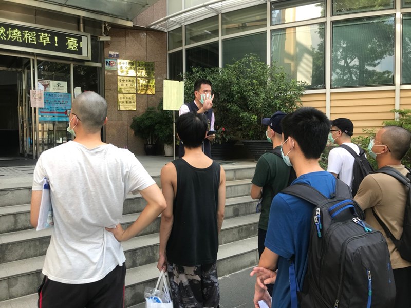 109年7月6日替代役第213梯及研發替代役第88梯役男入營