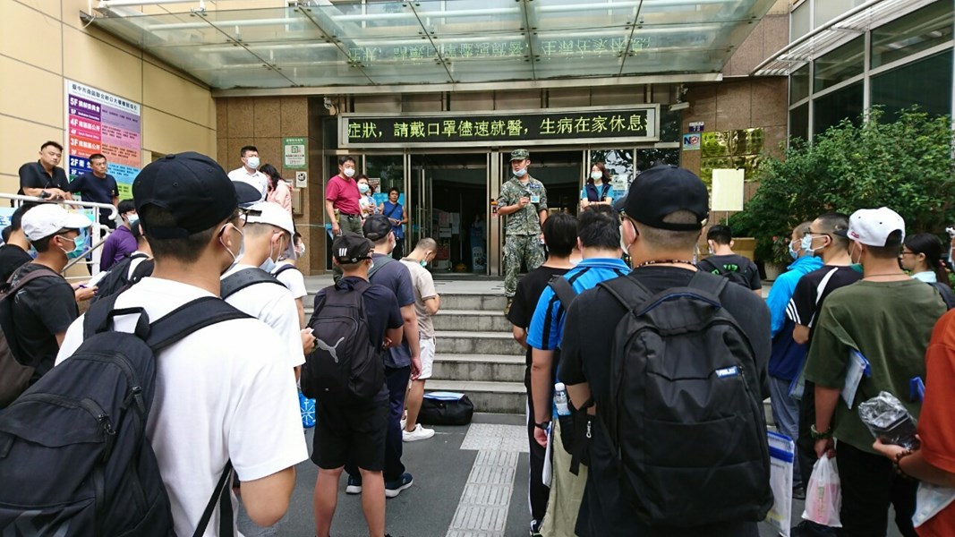 109年7月9日陸軍分階段軍事訓練第112梯次役男入營