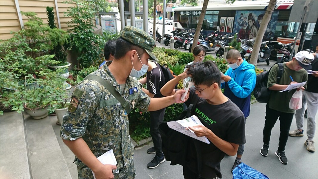 109年7月9日陸軍分階段軍事訓練第112梯次役男入營