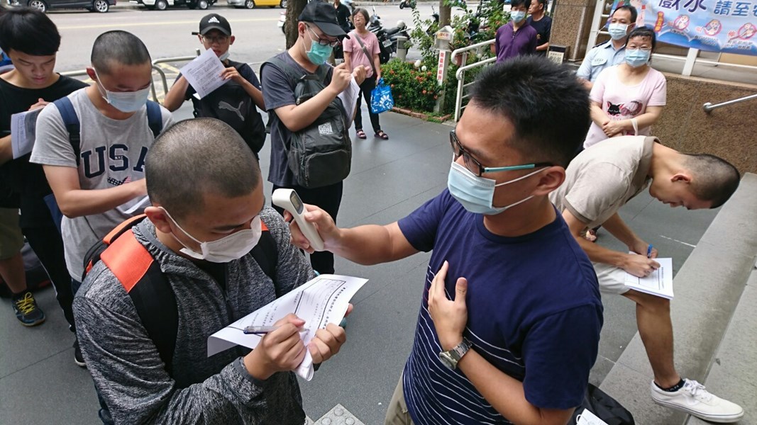 109年7月9日陸軍分階段軍事訓練第112梯次役男入營