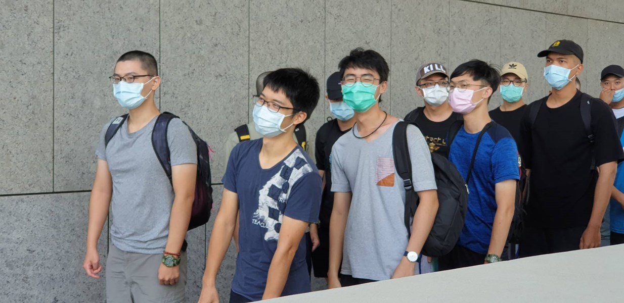 109年7月27日替代役第214-9梯役男入營