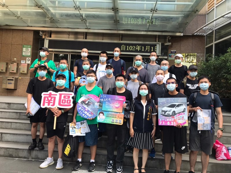 109年7月28日陸軍軍事訓練第115梯次役男入營