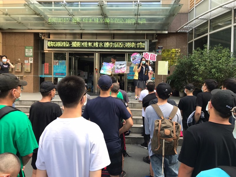 109年7月28日陸軍軍事訓練第115梯次役男入營