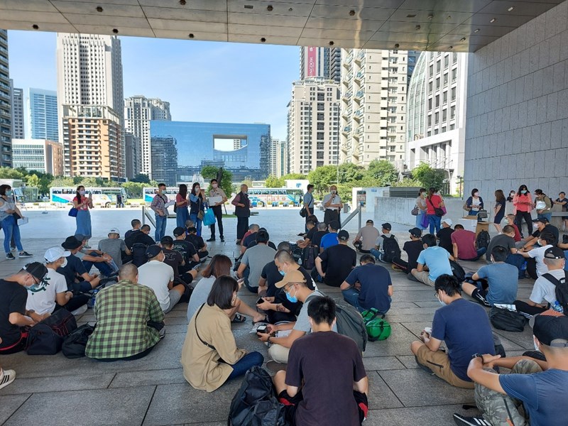 109年8月19日海艦第23梯次及海陸第69梯次役男入營