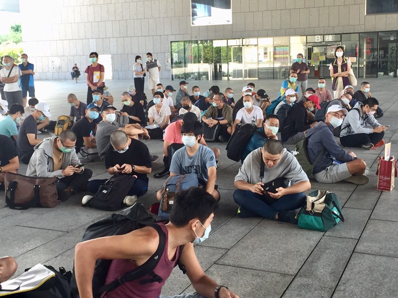 109年8月7日補充兵第373梯次役男入營