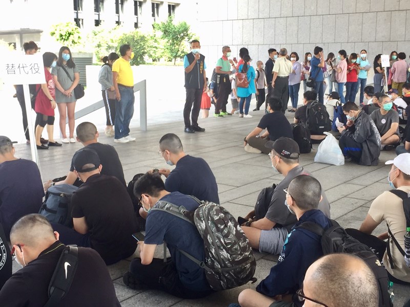 109年8月7日補充兵第373梯次役男入營