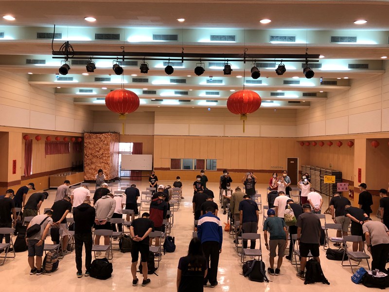 109年9月22日陸軍軍事訓練第119梯次役男入營