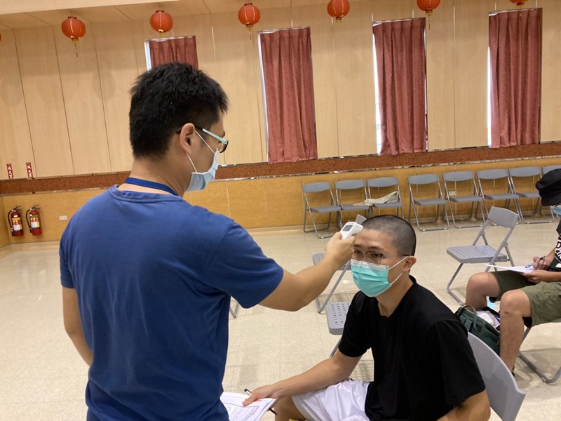 109年9月22日陸軍軍事訓練第119梯次役男入營