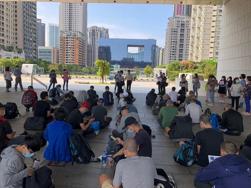 109年10月12日補充兵第374梯次役男入營