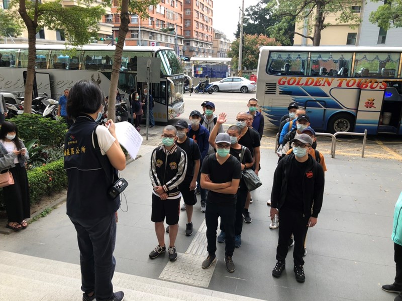 109年11月16日替代役第218梯役男入營