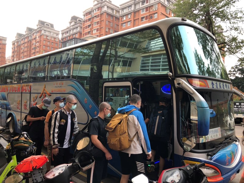 109年11月16日替代役第218梯役男入營