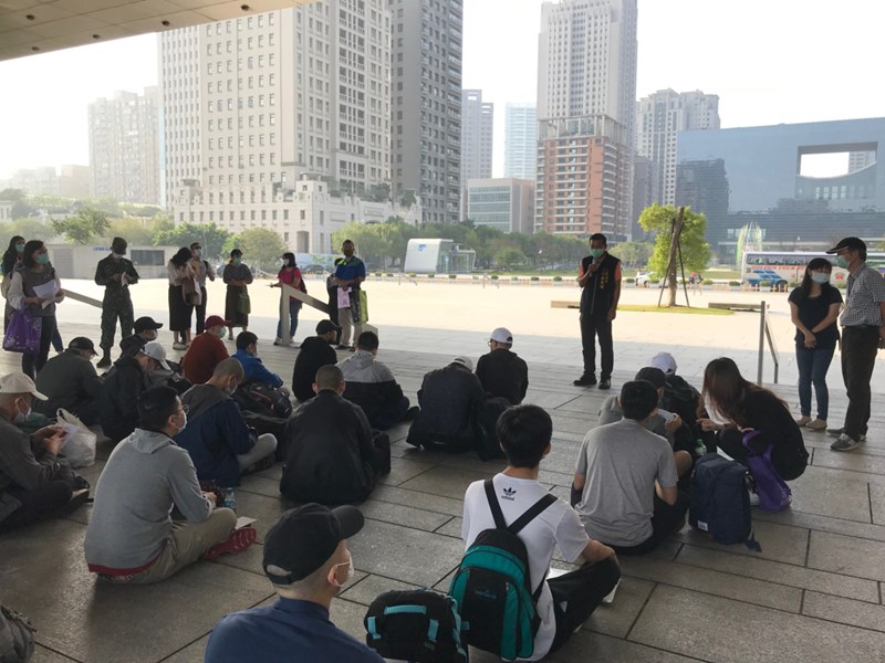 109年11月17日空軍第71梯次役男入營