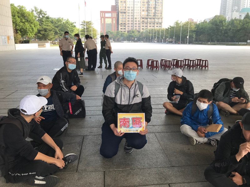 109年11月17日空軍第71梯次役男入營