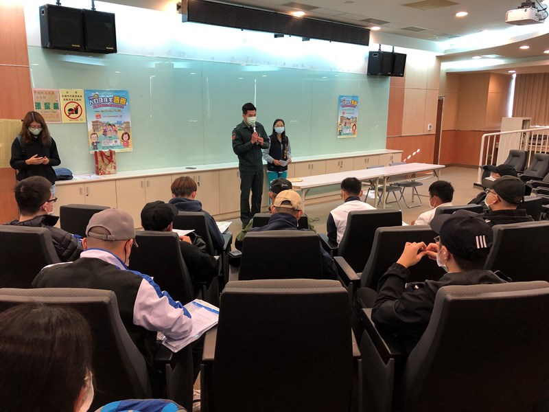 109年12月1日陸軍軍事訓練第123梯次役男入營