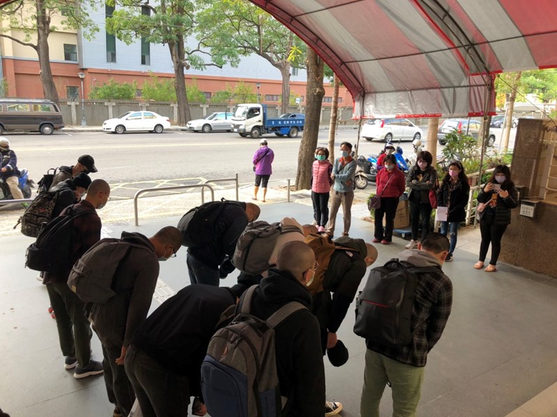 109年12月14日替代役第219梯及研發替代役第93梯次役男入營