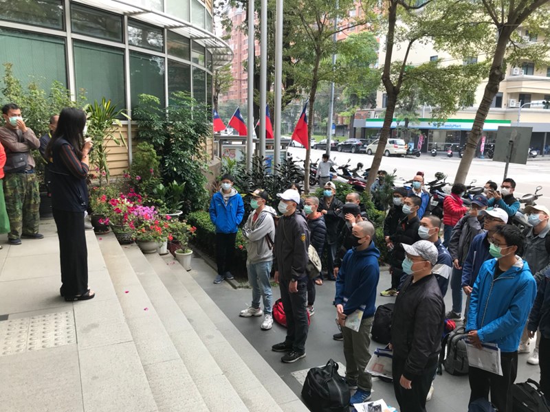 109年12月29日陸軍軍事訓練第124梯次役男入營