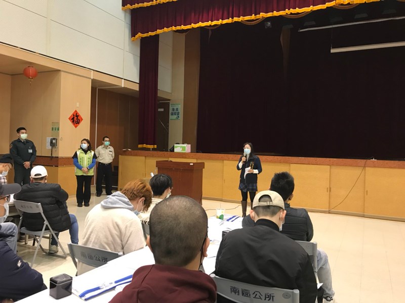 110年1月7日陸軍軍事訓練第125梯次役男入營