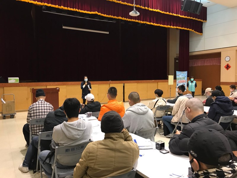 110年1月7日陸軍軍事訓練第125梯次役男入營