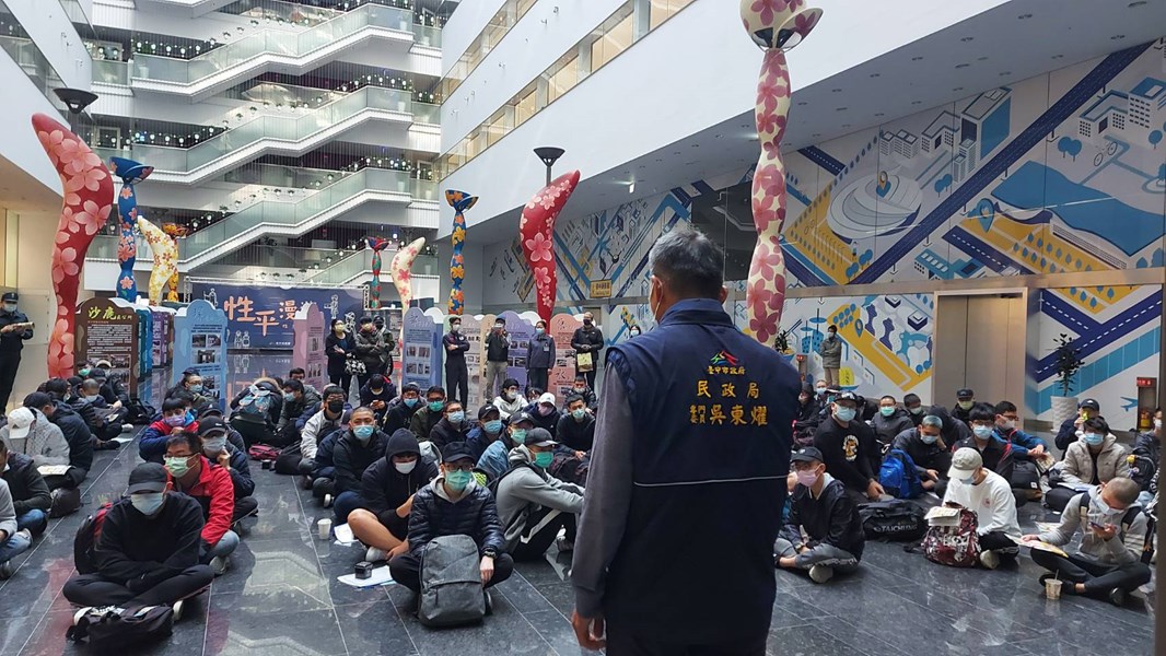 110年2月22日補充兵第379梯次役男入營