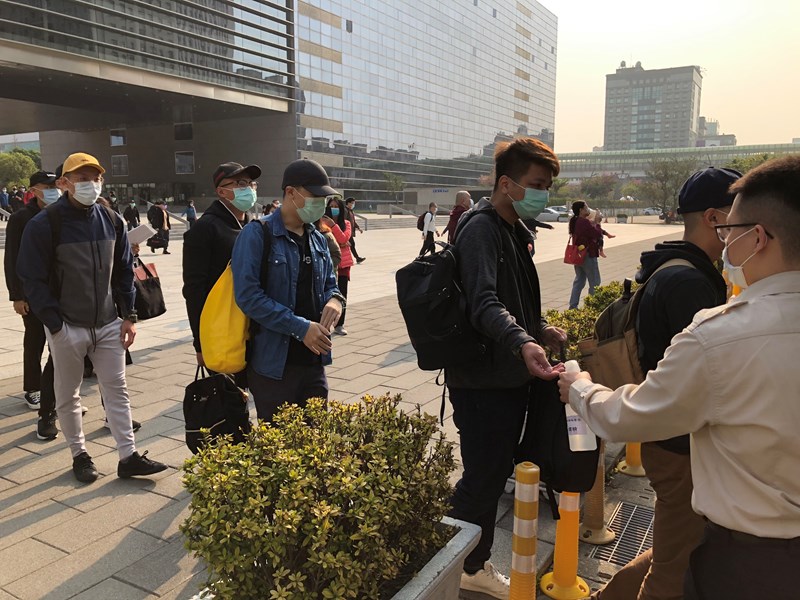 110年3月11日替代役第221梯次役男入營