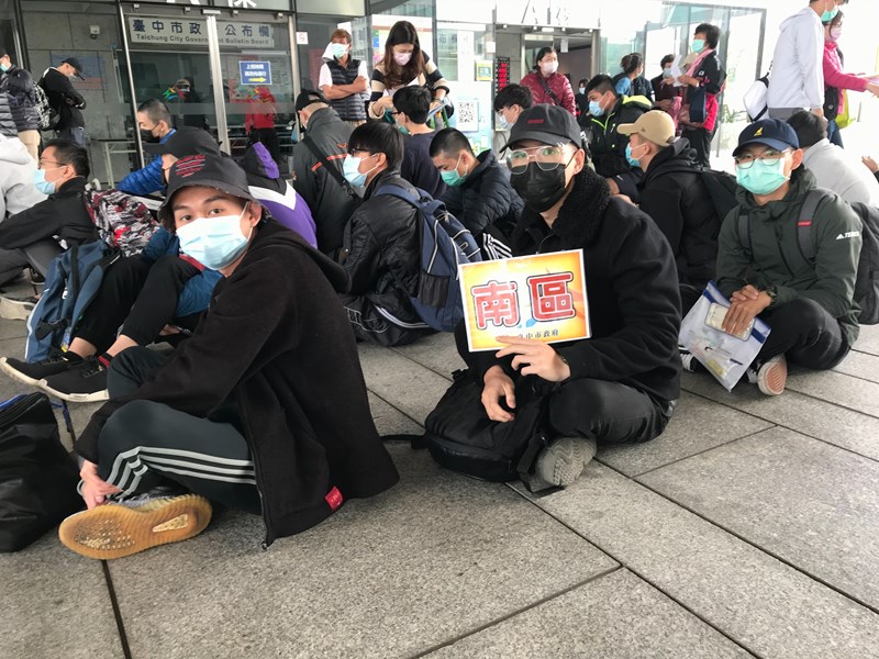 110年3月15日補充兵380梯次役男入營