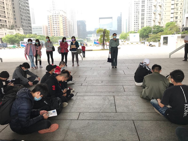 110年4月12日補充兵381梯次役男入營