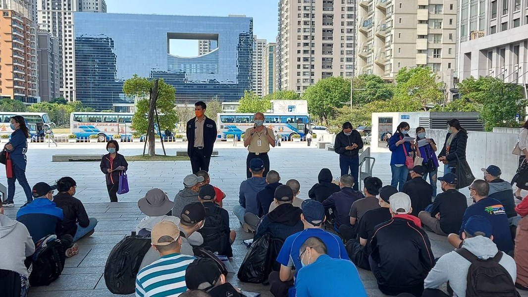 110年4月15日一般替代役第 222梯及研發役第95梯役男入營