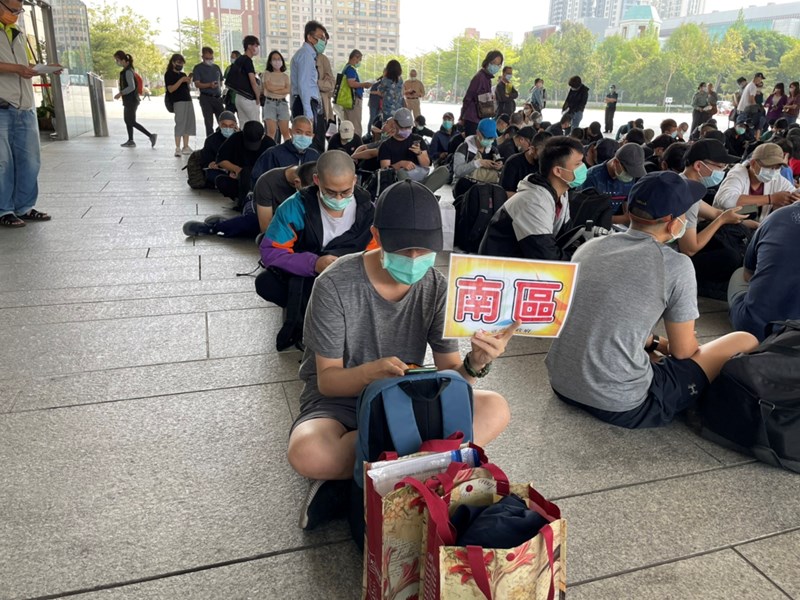 110年4月20日陸軍軍事訓練第129梯次役男入營