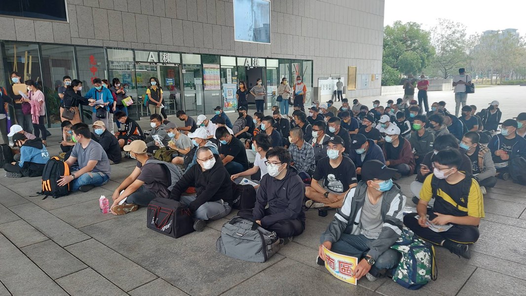 110年5月3日補充兵382梯次役男入營